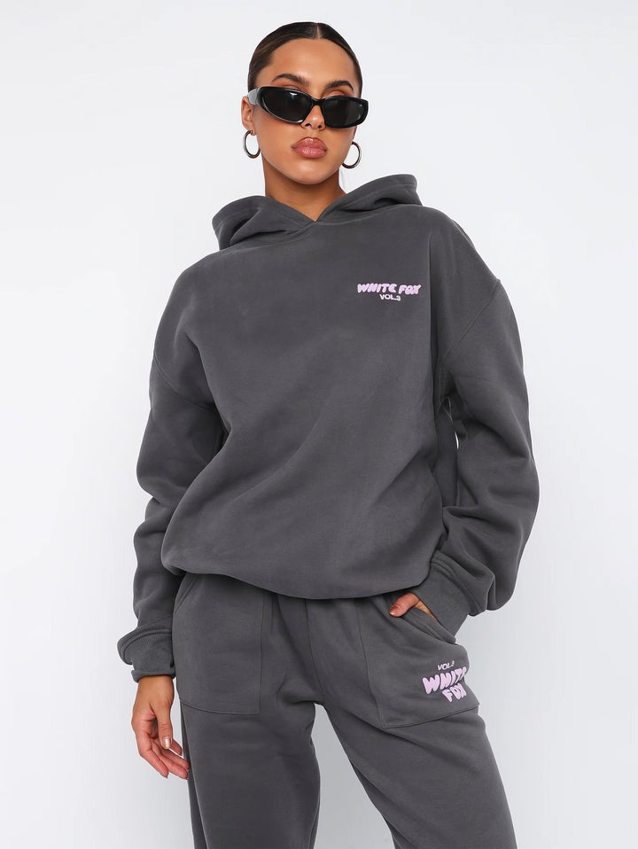 Ensemble deux pièces douillet Lyka | Combinaison veste polaire et pyjama chaud