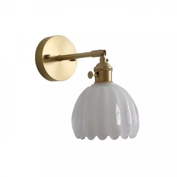 Lampe Vintage Florale Suspendue