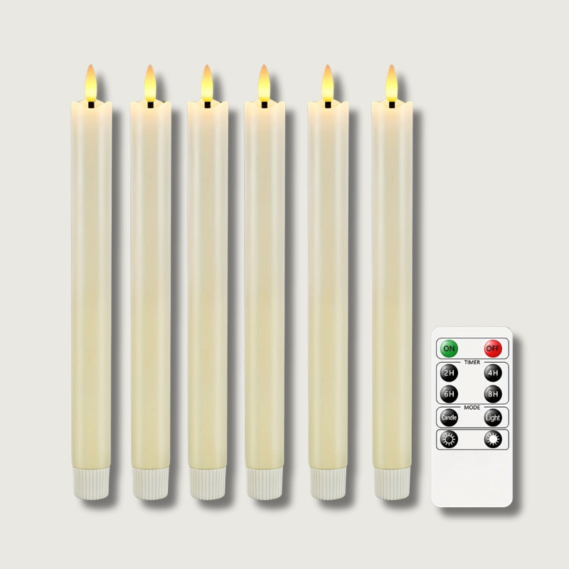 Bougies LED Décoratives avec Télécommande - Foivo
