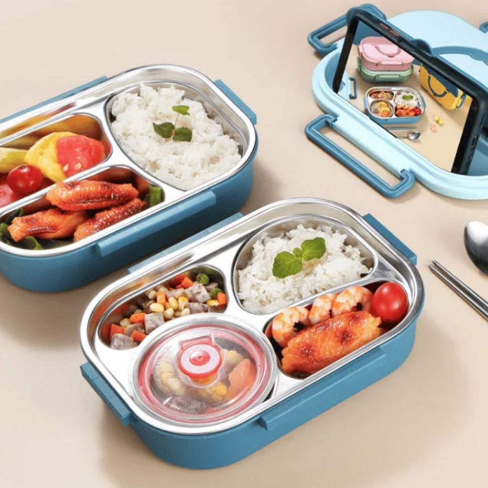 Boîte Déjeuner Inox Etanche et Léger