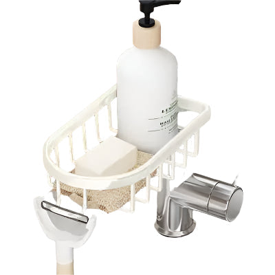 Organisateur de Salle de Bain avec Éponge et Savon