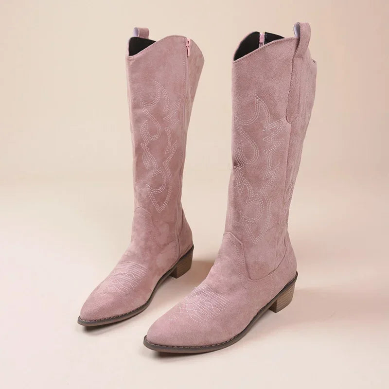 Bottes Cuir Féminines Élégantes