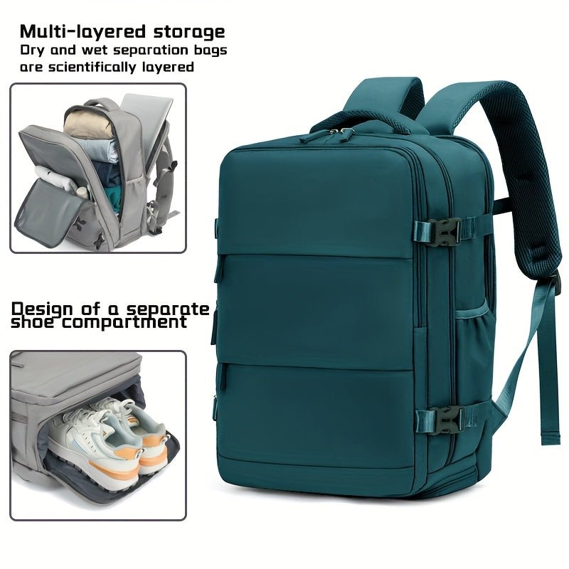 Sac à dos Voyager Bleu paon