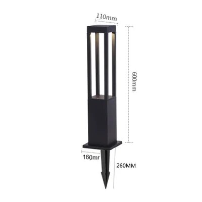 Lampe Solaire de Jardin Élégante - Éclairage Extérieur Économique