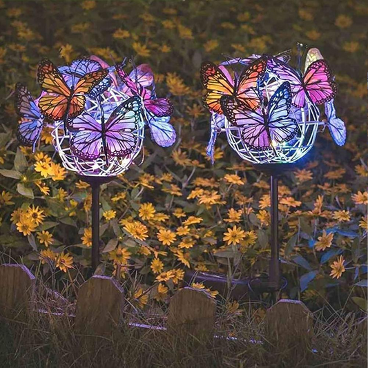 Lampe Solaire Papillon Décoratif - BlxckFR