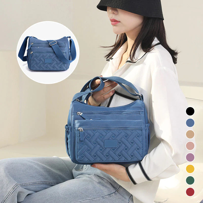 Sac à Dos Voyage Léger avec Sangles Réglables et Poches Sûres - BlxckFR