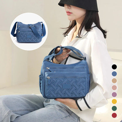 Sac à Dos Voyage Léger avec Sangles Réglables et Poches Sûres - BlxckFR