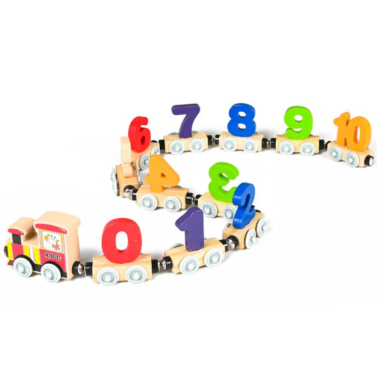 Train Magnétique Enfants - 27 Pièces Jouet Éducatif - BlxckFR
