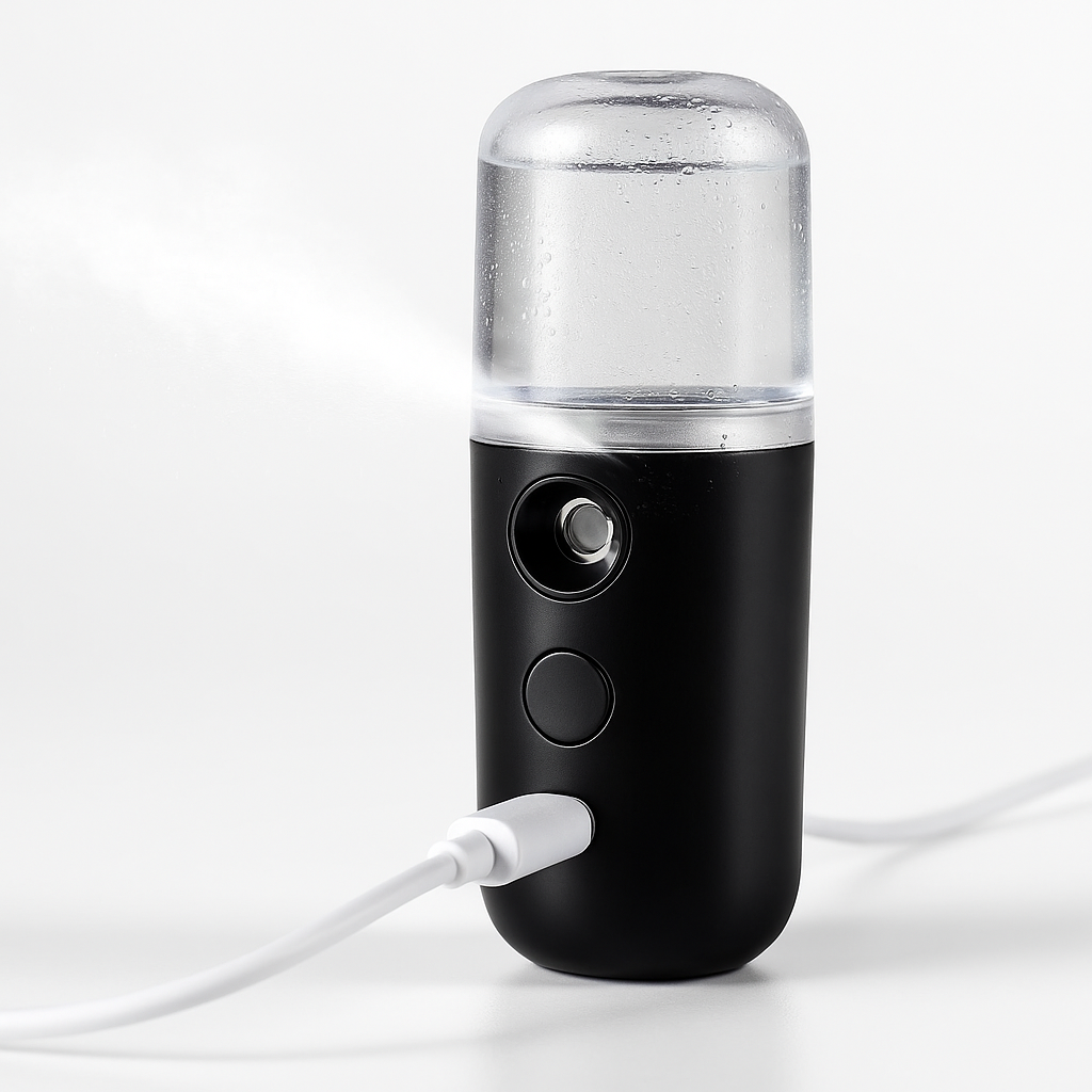 Vapeur Faciale Portative avec Brume Hydratante