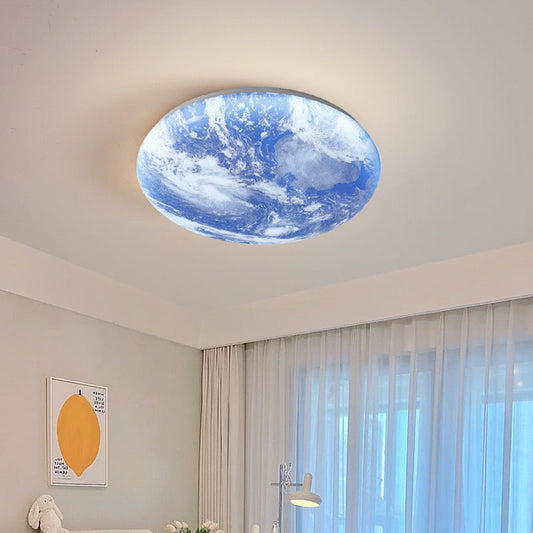 Luminaire LED Rond Terre Élégant - BlxckFR