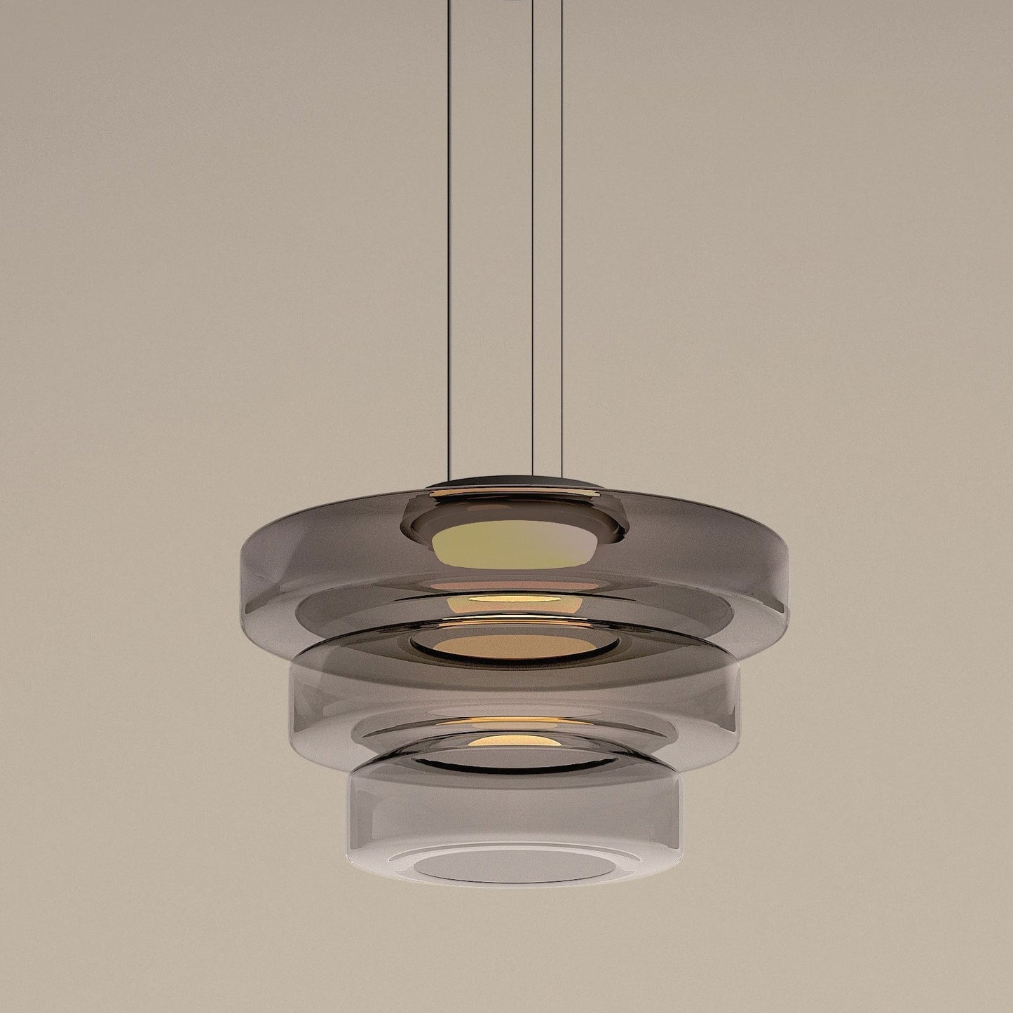 Lumière Suspendue en Verre - Lampe Élégante pour Maison