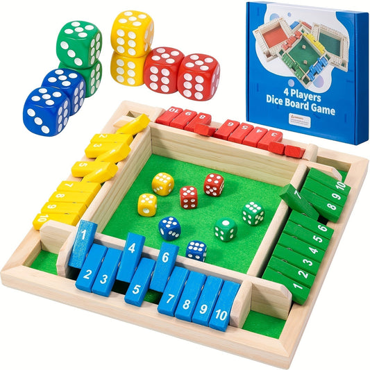 Jeu de Dés en Bois Ancien Style - BlxckFR