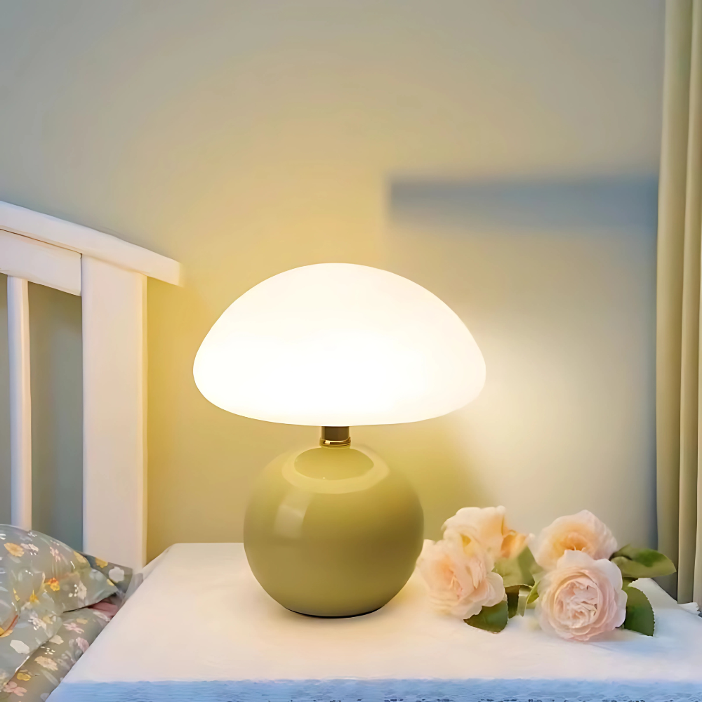 Lampe de Table LED Céramique Élégante
