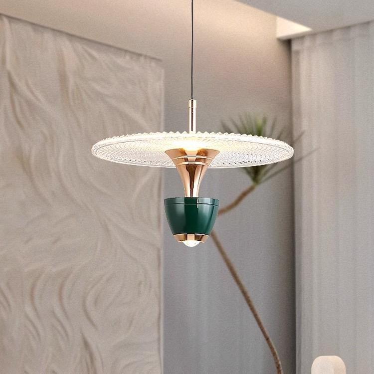 Lampe LED Design Suspendue Rond - Foivo