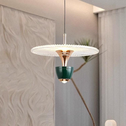 Lampe LED Design Suspendue Rond - Foivo