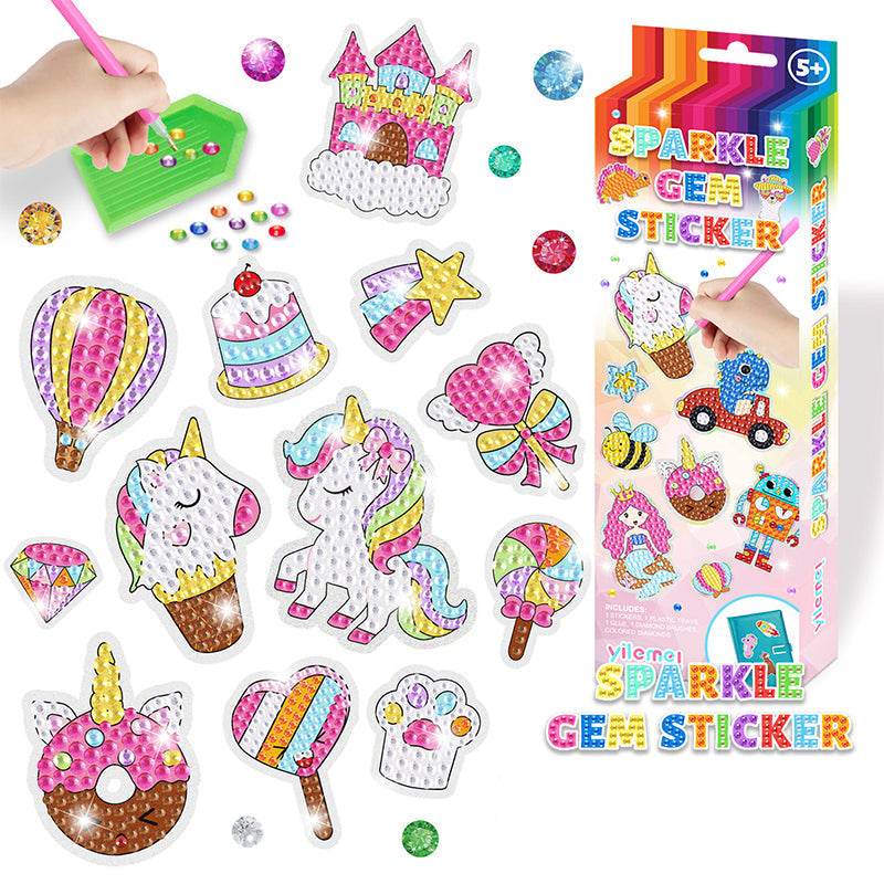 Autocollant Diamant Créatif pour Enfants