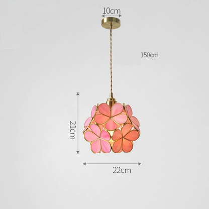 Luminaire en Verre Délicat - Élégance Raffinée pour Votre Maison