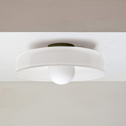 Lampe Design Rond en Verre - Déco Élégante pour Maison