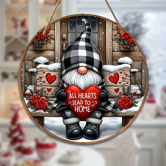 Décoration Noël Bois Gnome Suspendu - BlxckFR