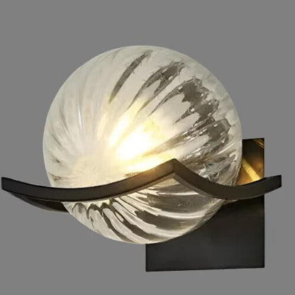 Lampe Murale LED Élégante en Verre – Déco Raffinée pour Intérieur