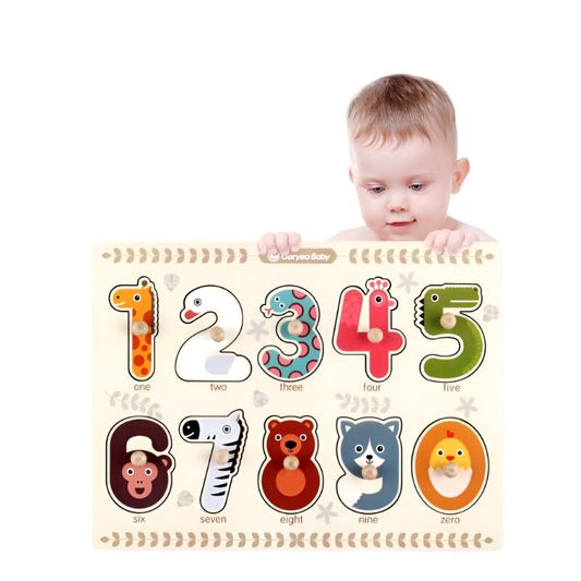 Livre de puzzle éducatif pour enfants avec chiffres et animaux - BlxckFR