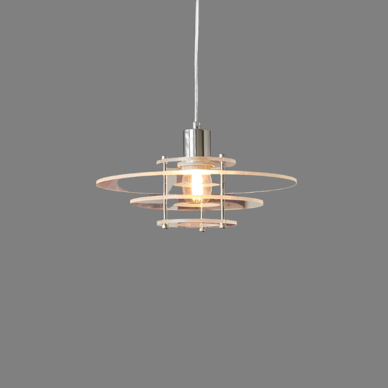 Lampe Suspendue Futuriste en Acrylique - Déco Chic et Élégante