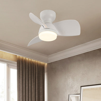 Ventilateur Plafond Design Bois avec Éclairage LED