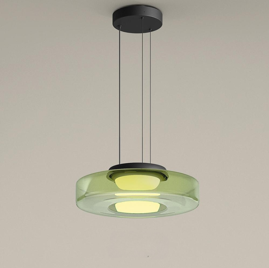 Lumière Suspendue en Verre - Lampe Élégante pour Maison