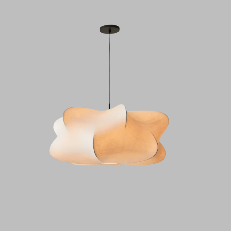 Lampe en Soie Japonaise Élégante