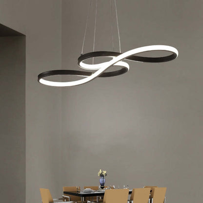 Lampe Suspendue Élégante Musique – LED avec Cadre Métal Chic