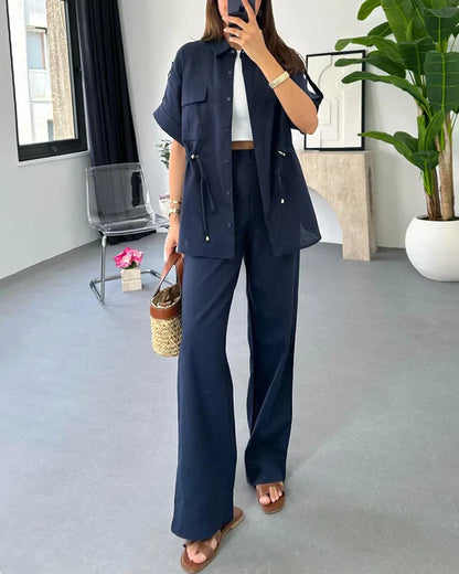 Combinaison de travail deux pièces ajustable