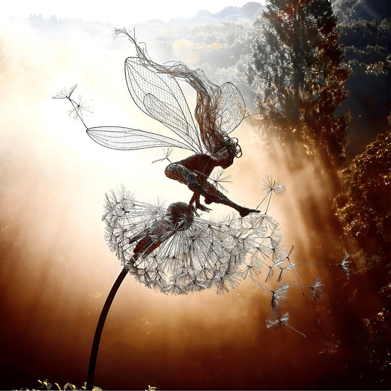 Lampe Fleur Enchantée Danseuse