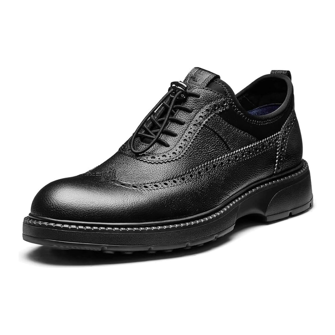 Chaussures Classiques Homme Cuir Noir Élégant - blxckfr