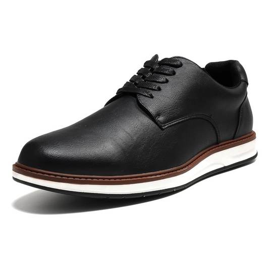 Chaussures Richelieu Élégantes Homme Noir Lacets - blxckfr