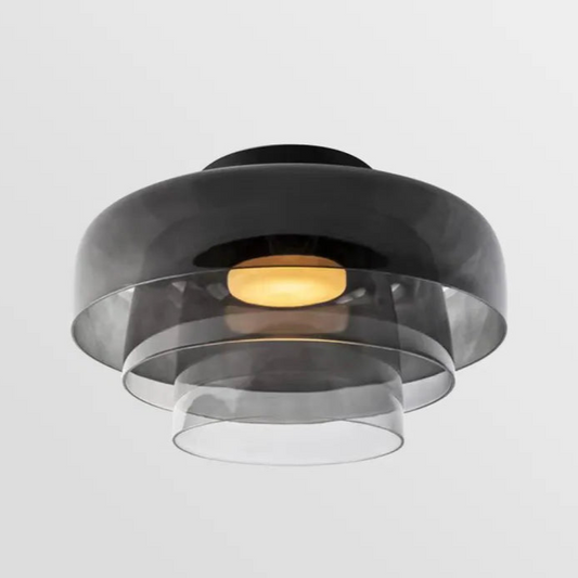Luminaire Suspendu en Verre Élégant Scandinave - Foivo
