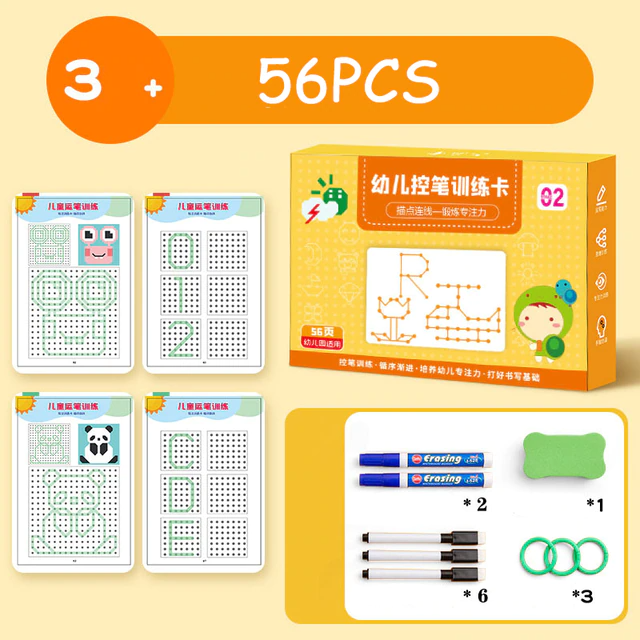 Cahier de Dessin pour Enfants - Apprendre en S'amusant avec des Activités Créatives
