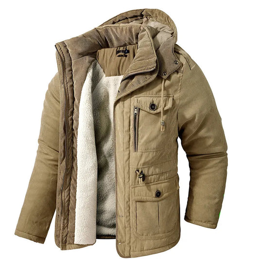 Veste Polaire Capuche Multi-Poches - BlxckFR