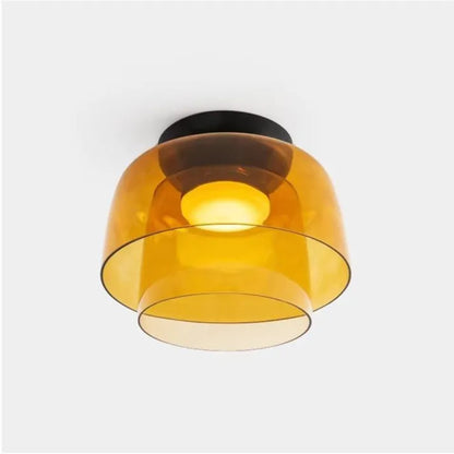 Luminaire Suspendu en Verre Élégant Scandinave