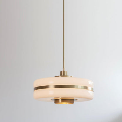 Lampe Suspendue Design Élégant Verre Métal