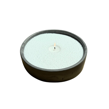 Bougeoir en Pierre Décoratif Rechargeable - BlxckFR