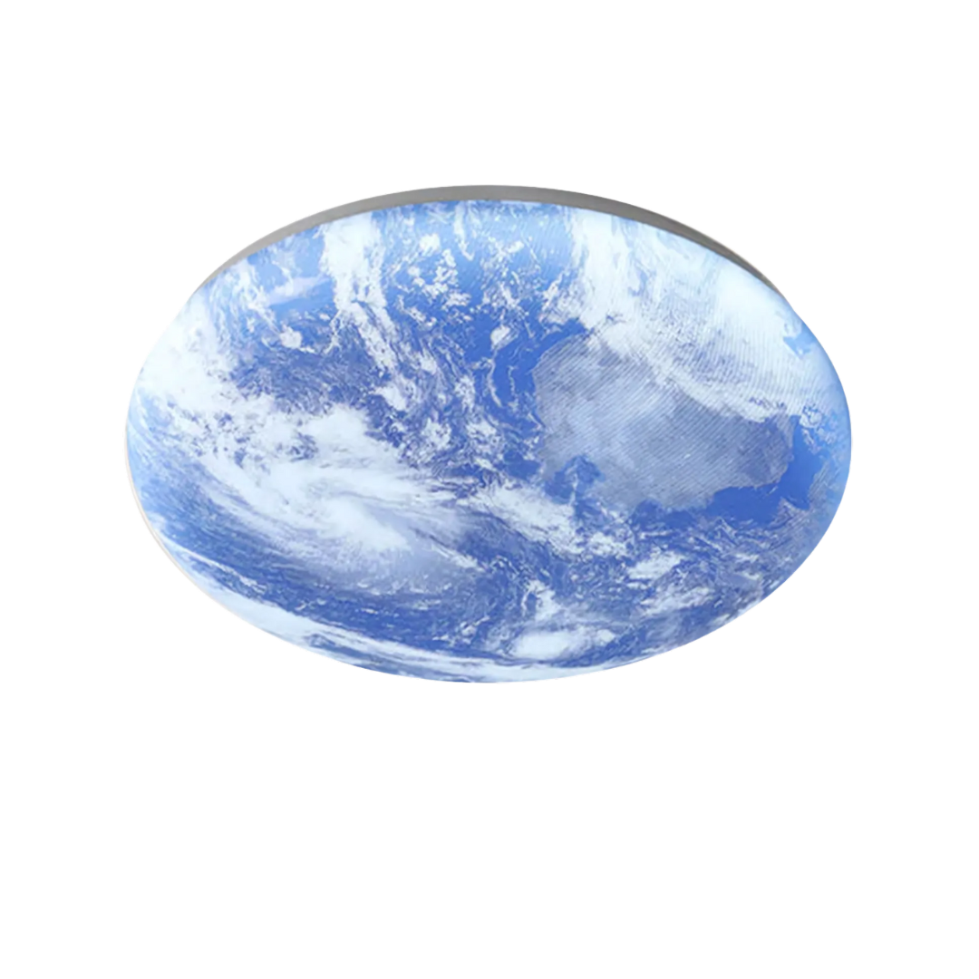 Luminaire LED Rond Terre Élégant