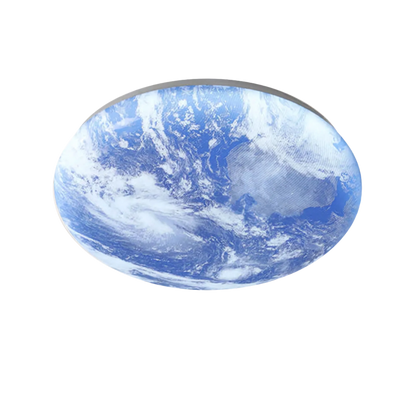 Luminaire LED Rond Terre Élégant