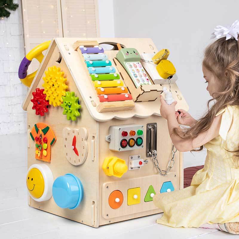 Jeu Éducatif Bois Montessori pour Enfants
