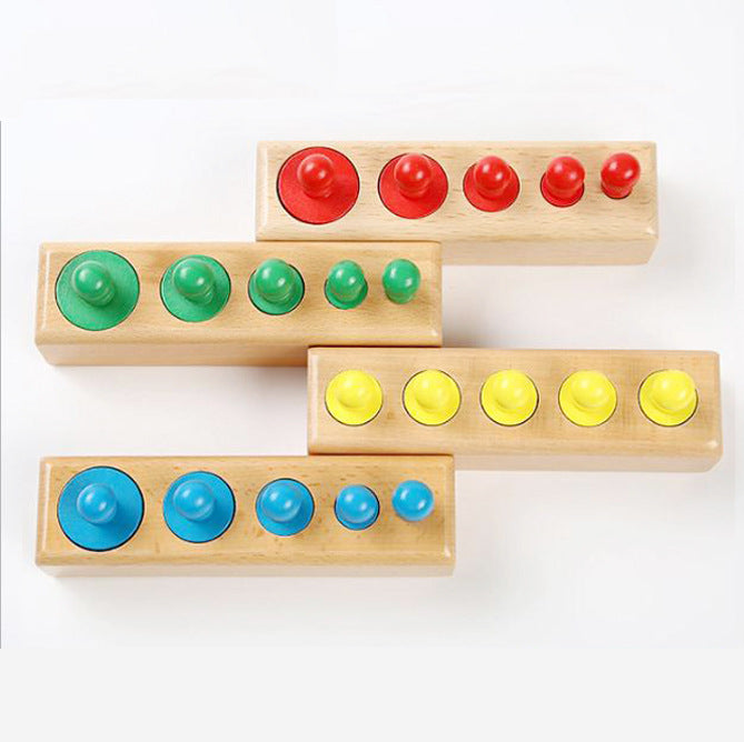 Blocs Sensoriels En Bois Montessori pour Enfants - BlxckFR