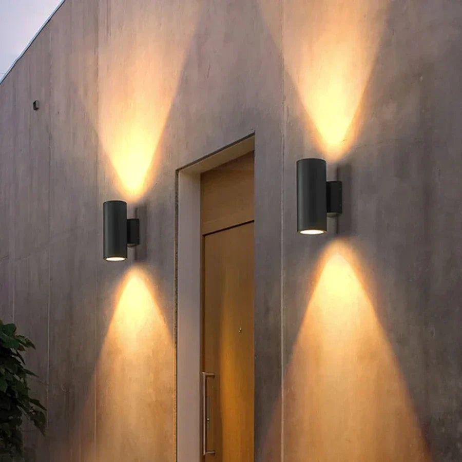 Lampe Murale Extérieure LED Aluminium pour Jardin - BlxckFR