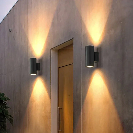 Lampe Murale Extérieure LED Aluminium pour Jardin - BlxckFR