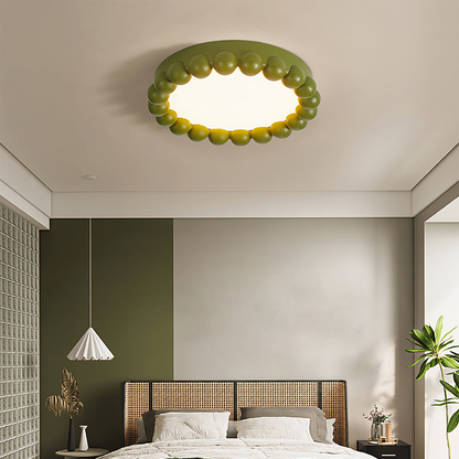 Lampe Plafond Design en Résine - Éclairage Chaleureux pour Maison - Foivo