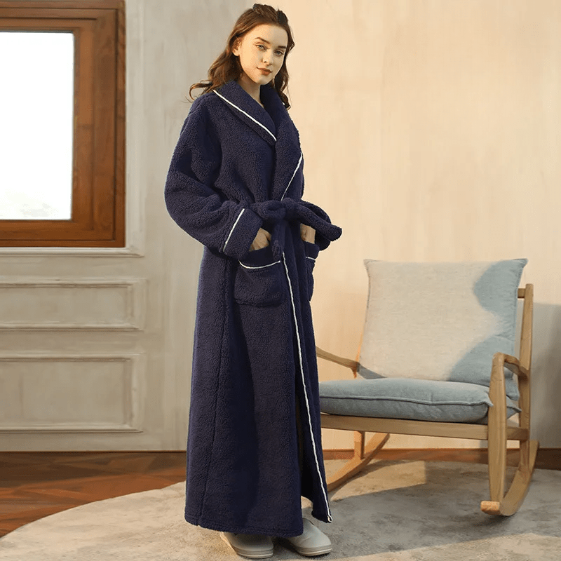 Peignoir Douillet Hiver en Molleton