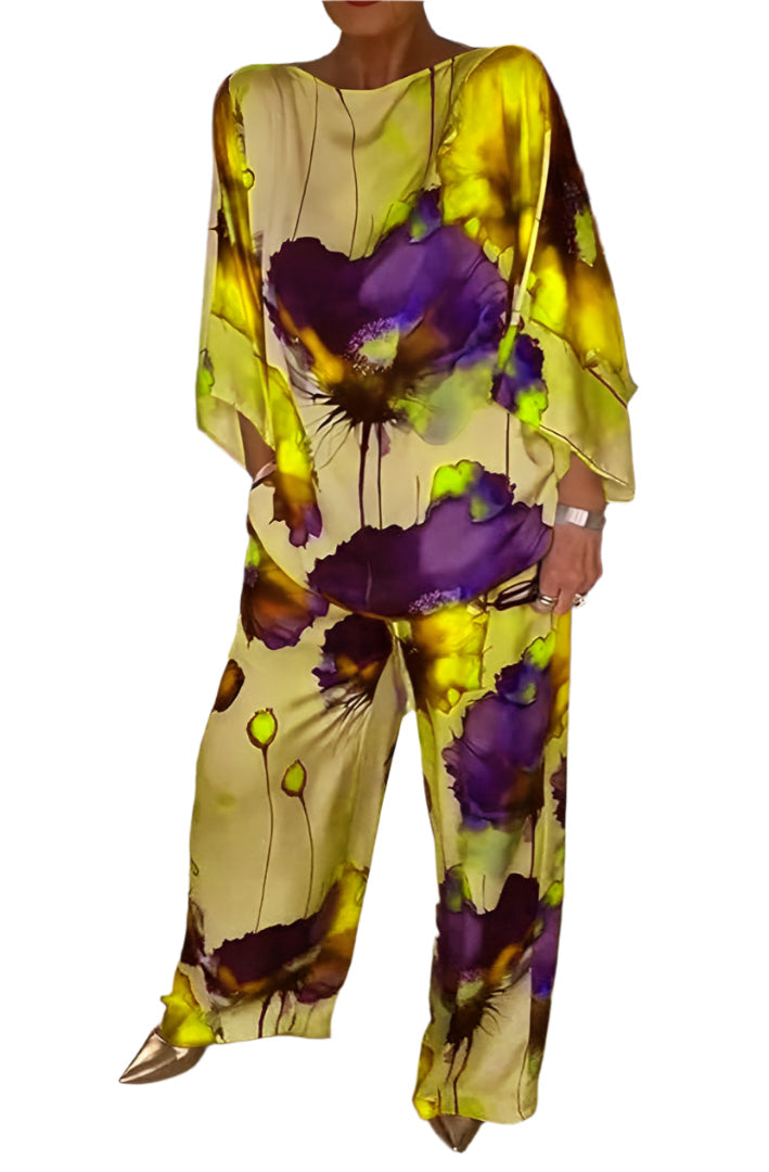Ensemble Floral Décontracté