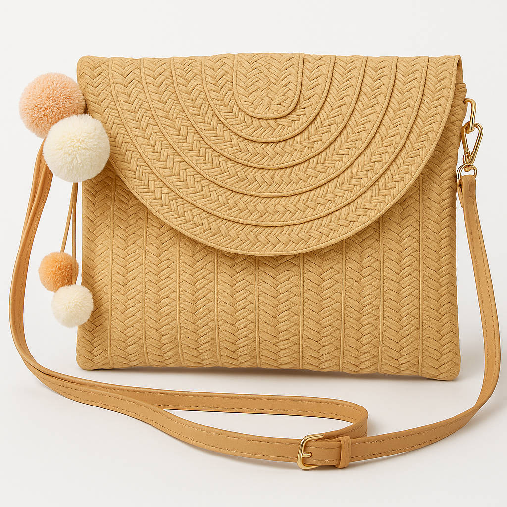 Sac À Épaule Tressé Été - BlxckFR